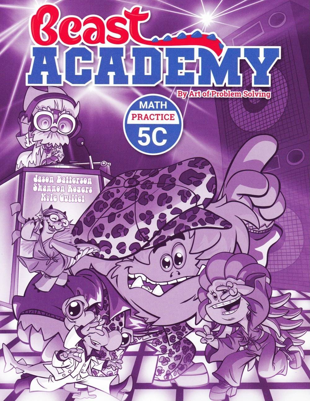 AoPS 8 Book 5th Grade Beast Academy Math Set