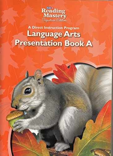 Reading Mastery – Language Presentation Book A – – Spiral-bound – Very Good