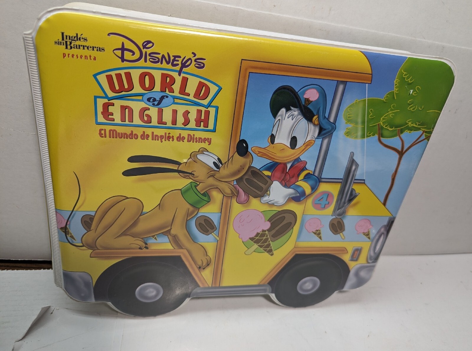 INGLES SIN BARRERAS Disneys World of English CDs DVD Books Educational Level 4