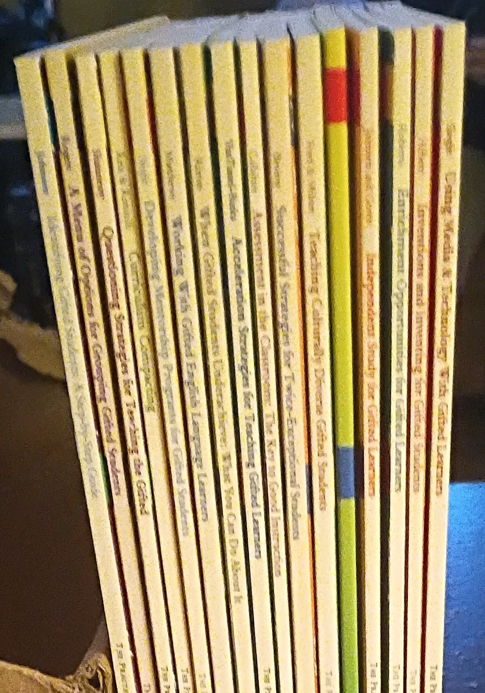 Practical Strategies Series in Gifted Education Lot of 16 Pb Books. VG Condition