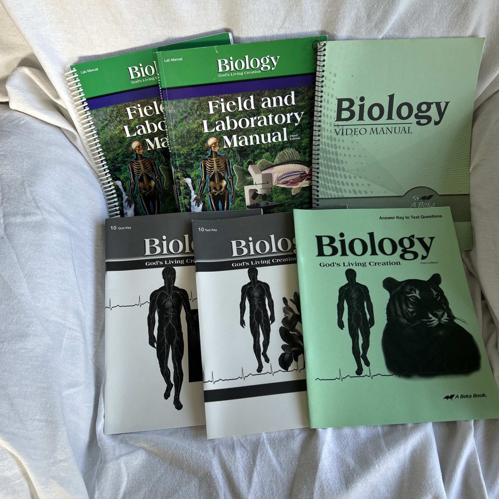 6 Abeka Books Biology Gods Living Creation High School Homeschooling ab1