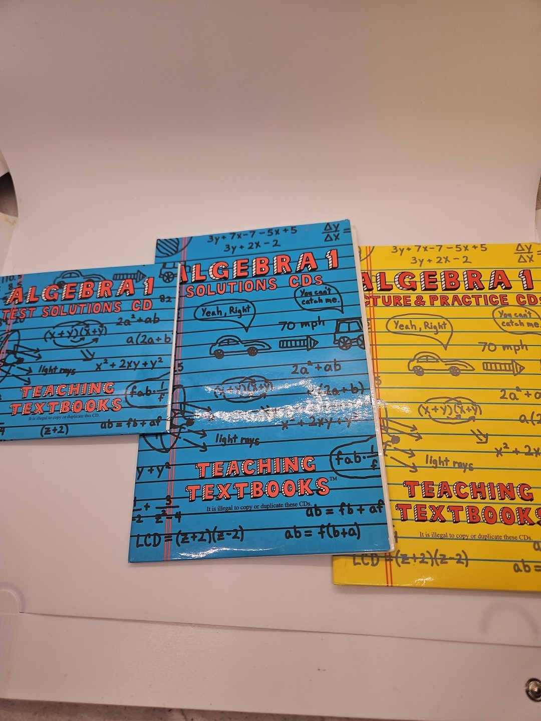 Teaching Textbooks: Algebra 1 – Solutions CD Set