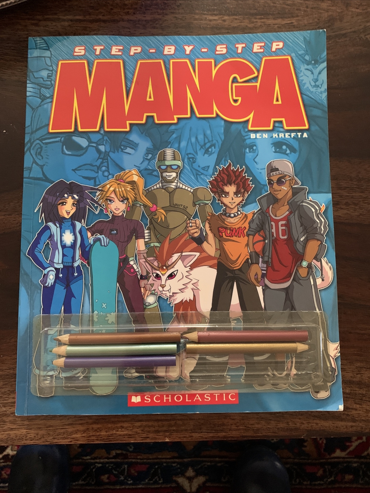 Step-by-Step Manga by Ben Krefta Learn To Draw Manga Art Lessons How To