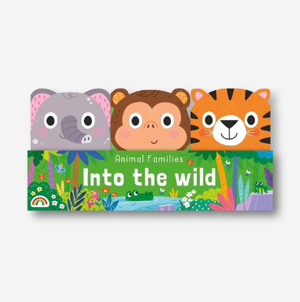 Animal Families 3 book tray – Into the wild by Philip Dauncey Board Book Book
