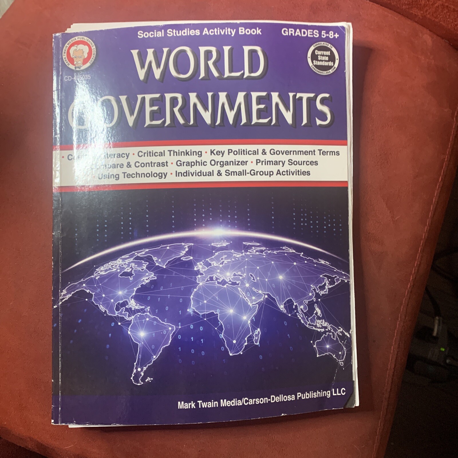 World Governments Workbook by Ann B. Campagna and Daniel S. Campagna (2019,…