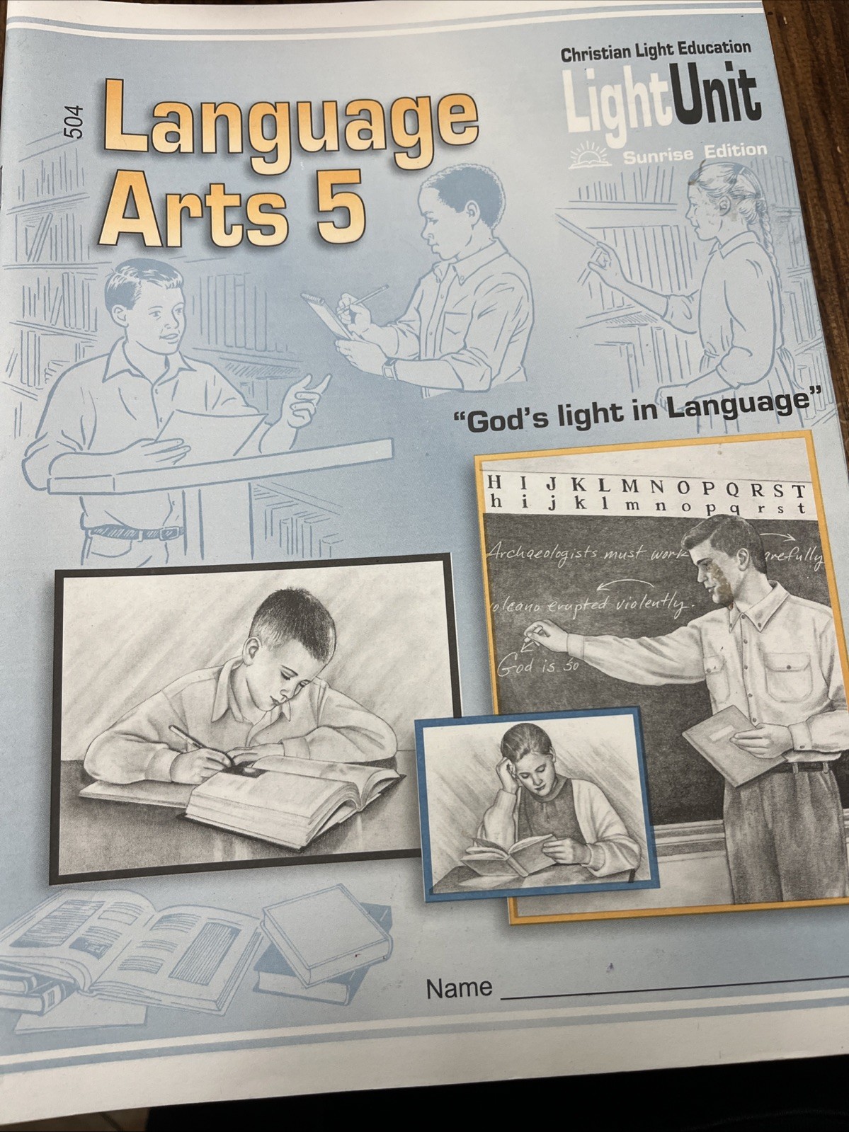 Christian Light Education Language Arts 504-510