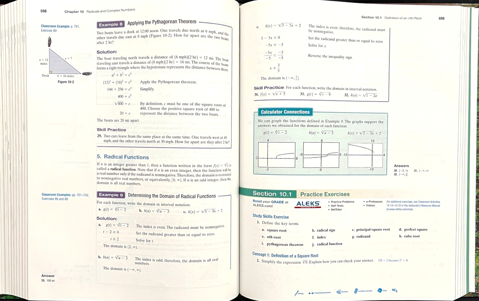 ALGEBRA (Beginning & Intermediate) TEACHER EDITION (3e) (2011, McGraw-Hill)