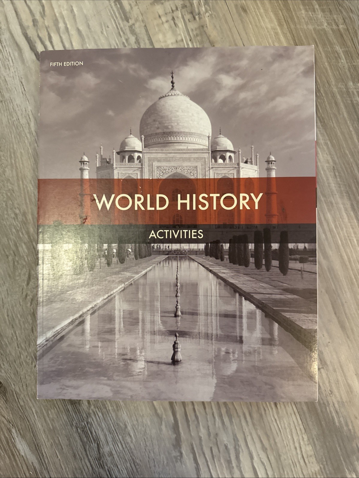 BJU Bob Jones World History Student Activity Manual 5th Edition- no marks!