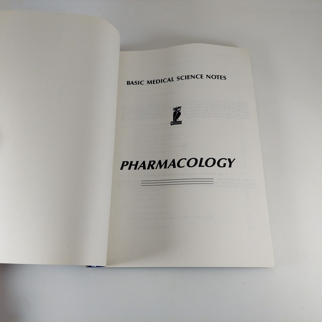 Pharmacology Notes Basic Medical Science Notes Stanley Kaplan 1988 PB