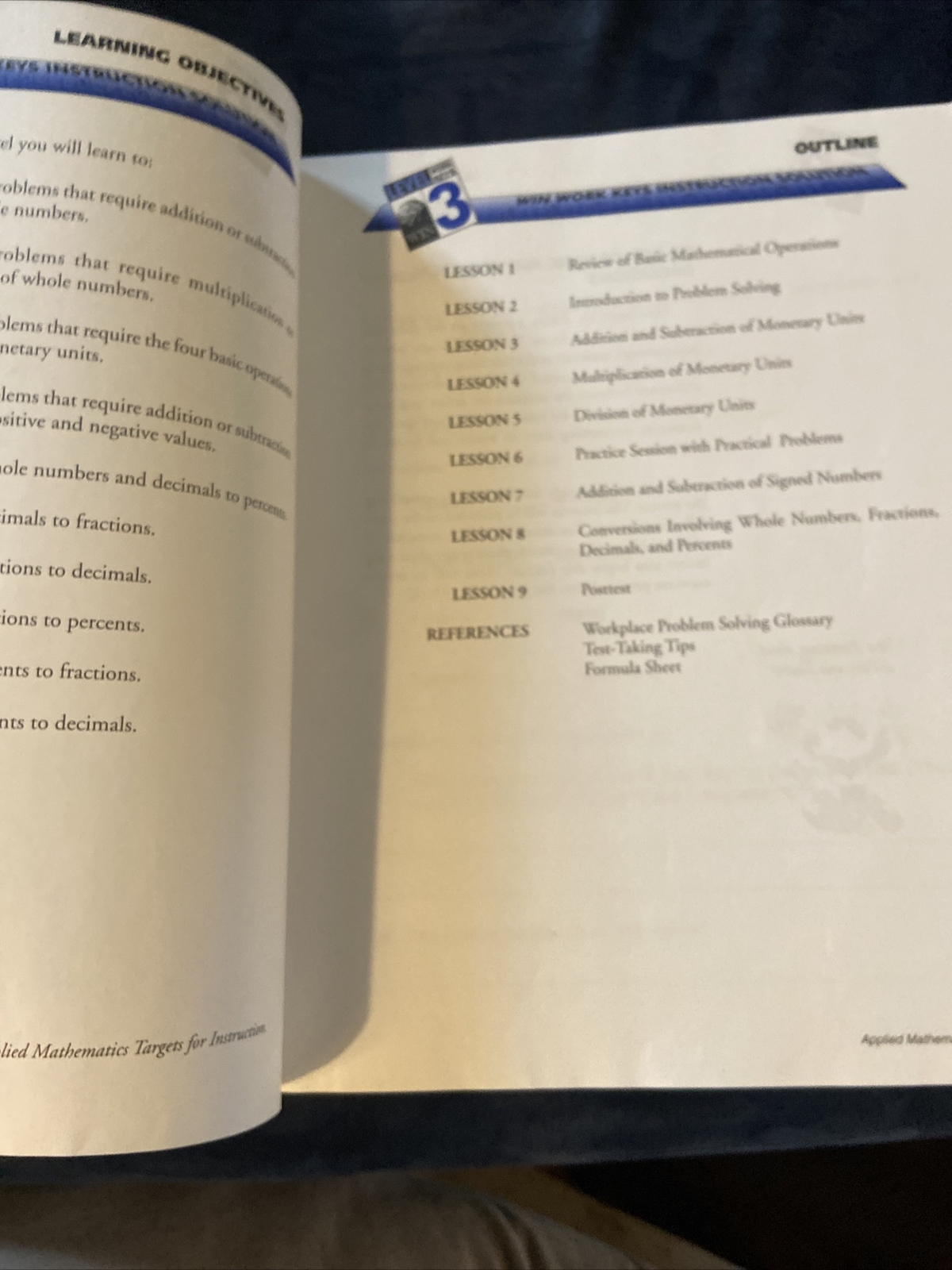 A Self Study Course For ACT Applied Mathematics Level 3 WIN Works Keys Solution