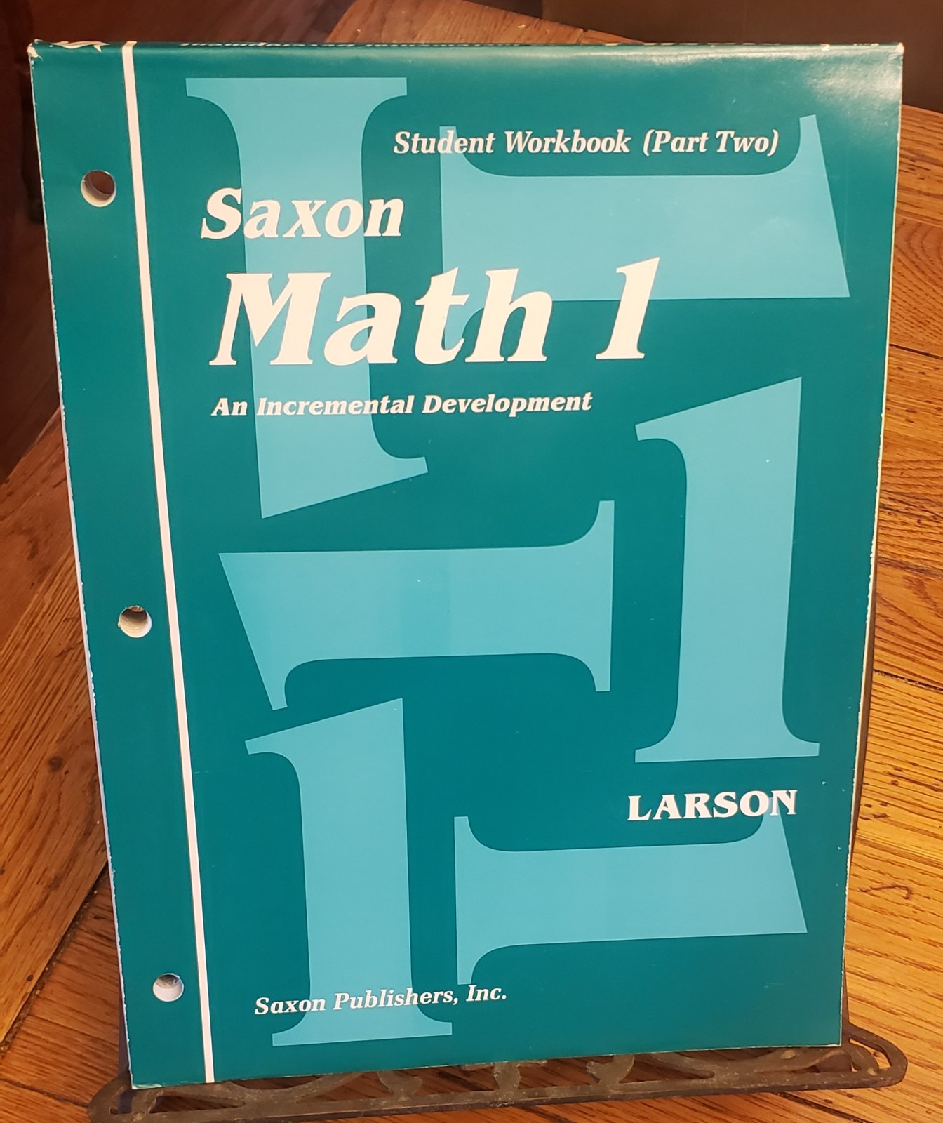Saxon Math 1 First Grade Home Study Teacher’s Edition Flashcards Part 2 Workbook