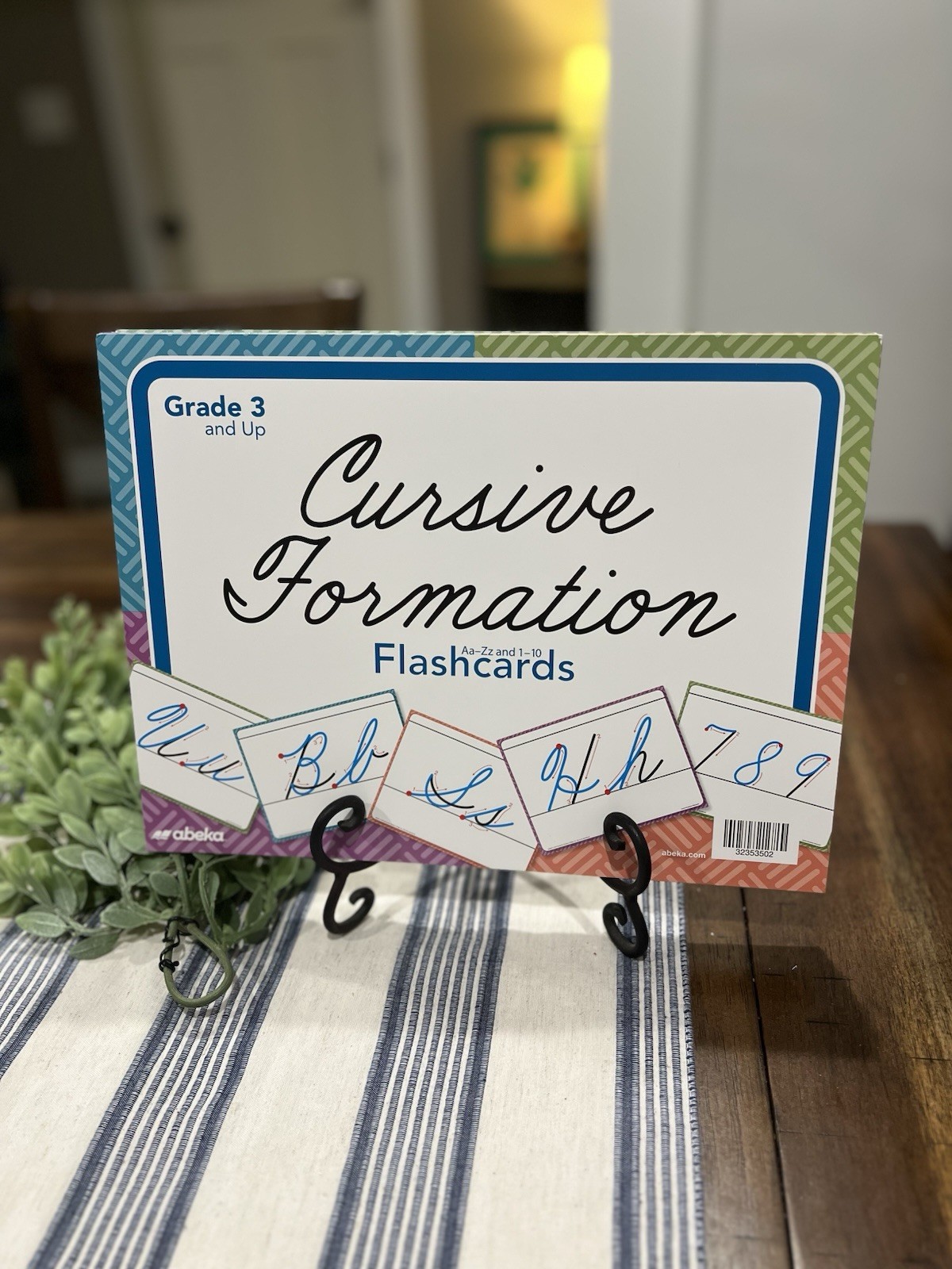 Abeka Grade 3 And Up Cursive Formation Flash cards EUC! Unmarked