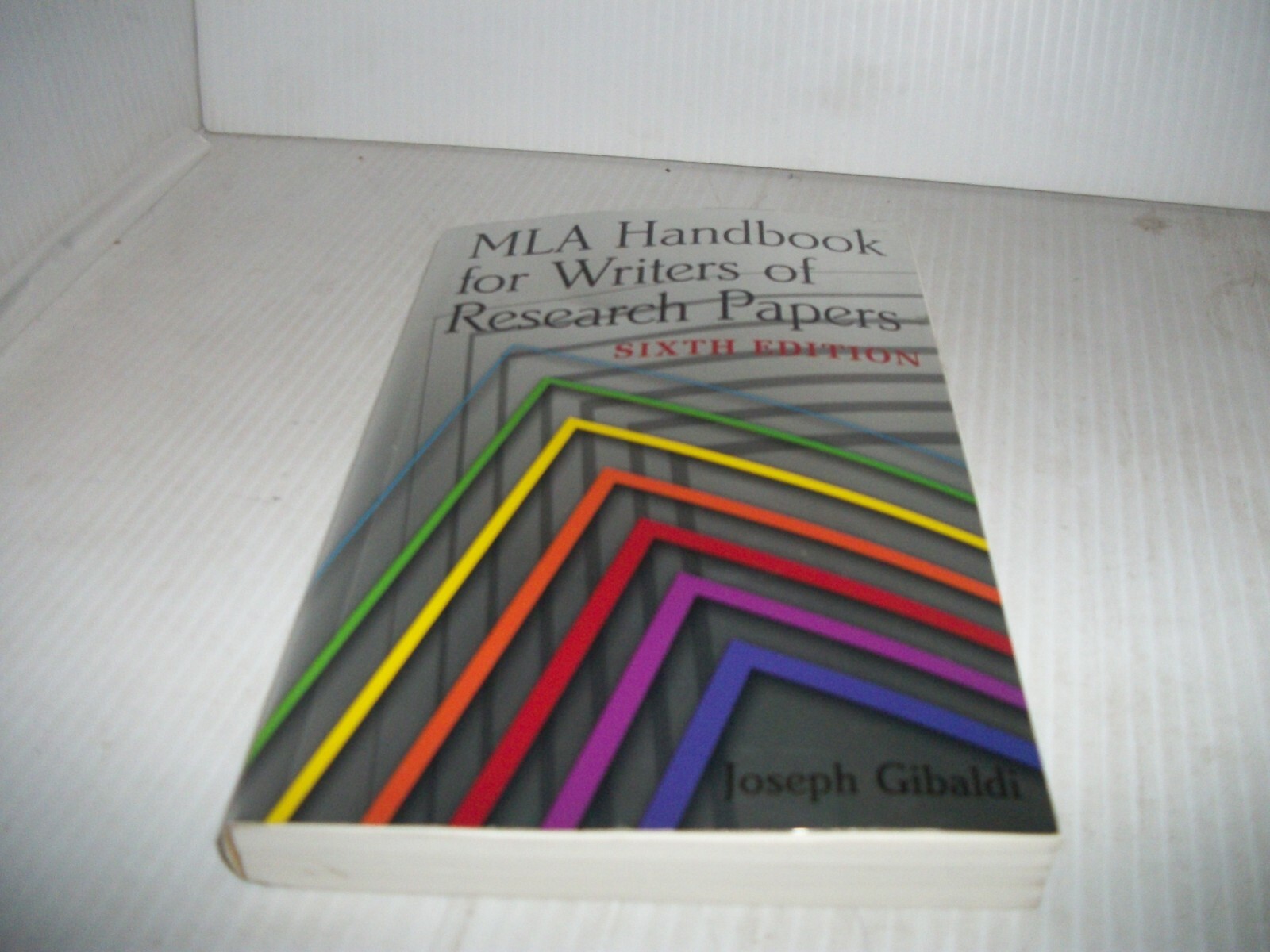 MLA Handbook for Writers of Research Papers (FC26-1-JV539)