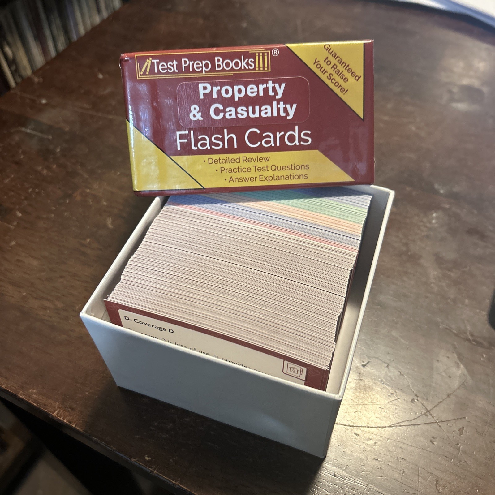 Property and Casualty Insurance Study Cards by Test Prep Books