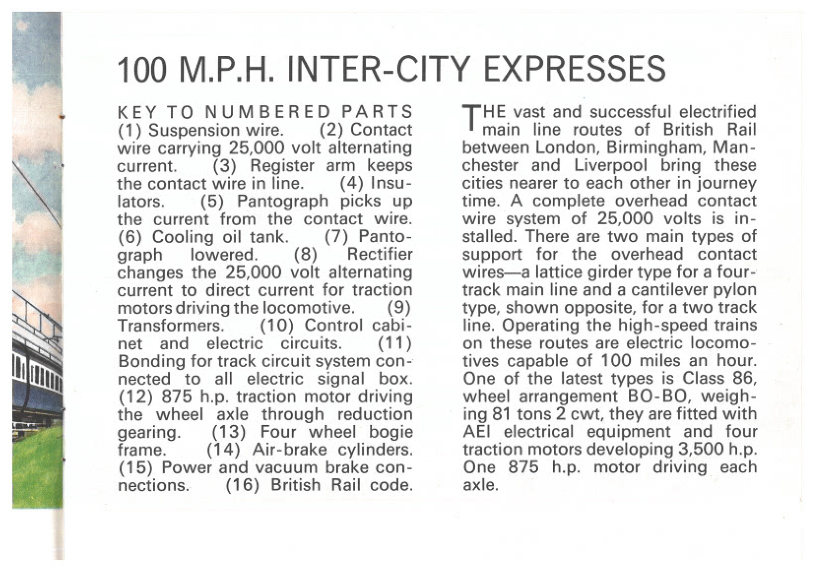 Inside Information On Trains Today