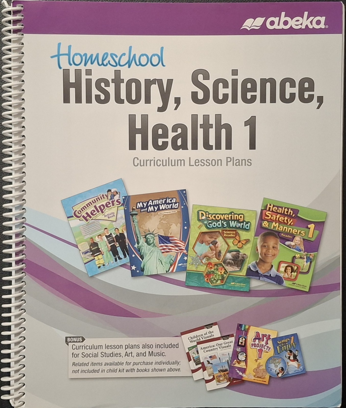 Abeka History, Science, Health 1 Curriculum Lesson Plans