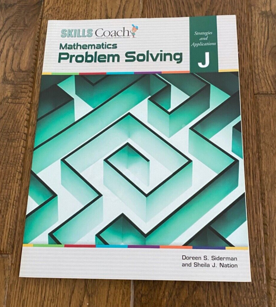 Mathematics Problem Solving Strategies and Applications J Skills Coach NEW