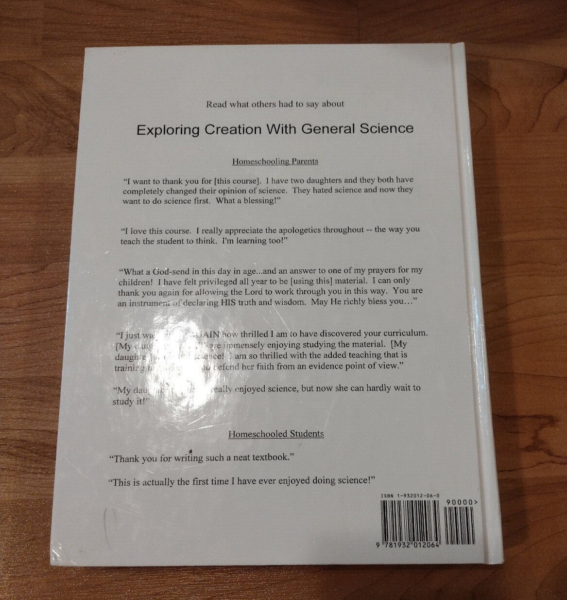 Exploring Creation With General Science by Dr. Jay L. Wile (Textbook/Hardcover,