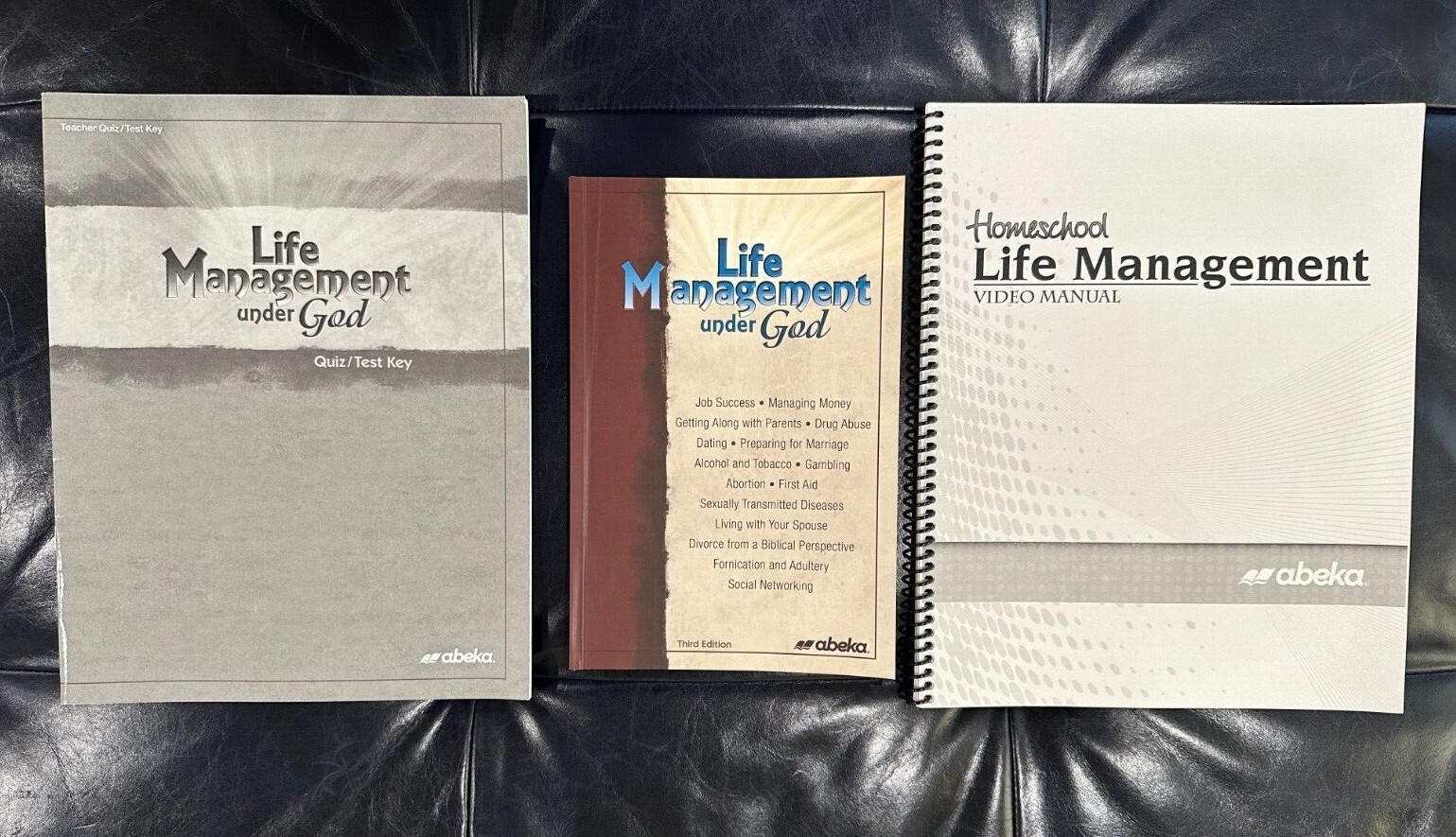 Abeka Life Management under God: 11th Grade COMPLETE Video Manual Curriculum