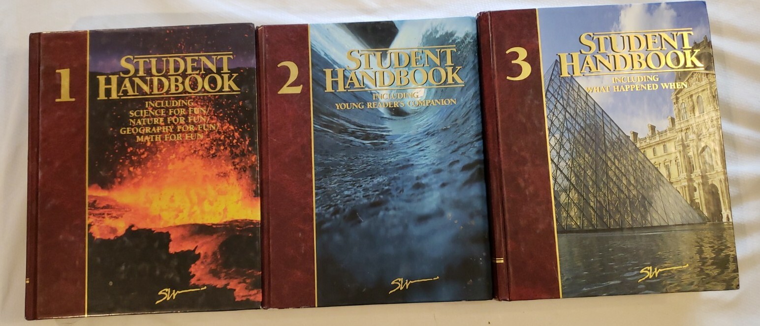 Southwestern Student Handbook Set Volumes 1-3 Homeschool Science Math Geography