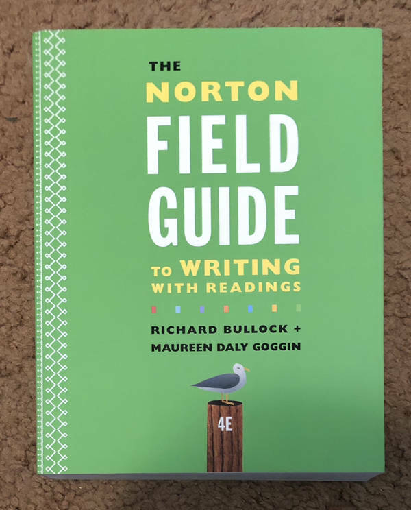 Norton Field Guide to Writing w/ Readings 4th Ed NEW Instructor Examination Copy