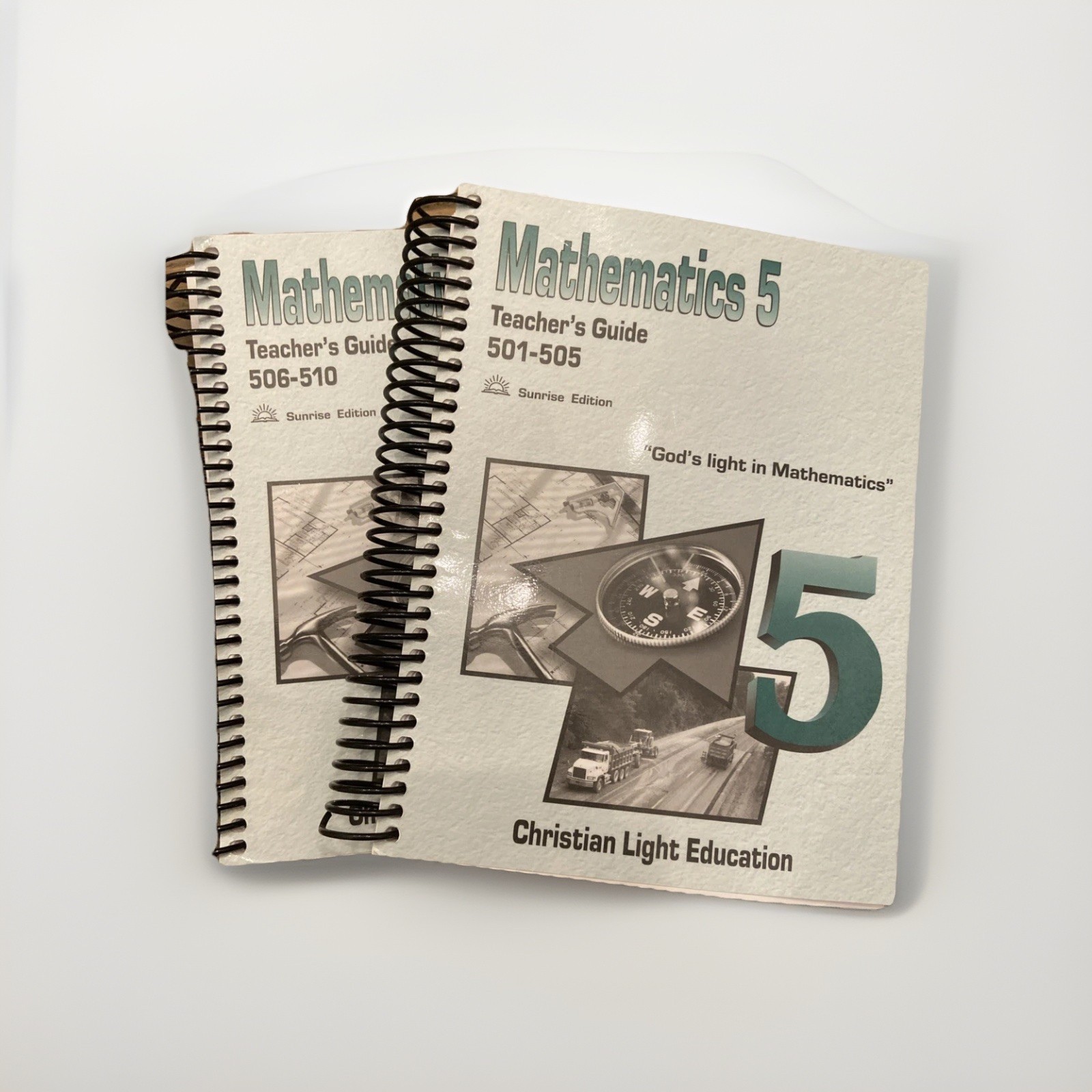 CLE Mathematics 5 Teacher’s Guide Complete Set 501-505 & 506-510 Sunrise Edition