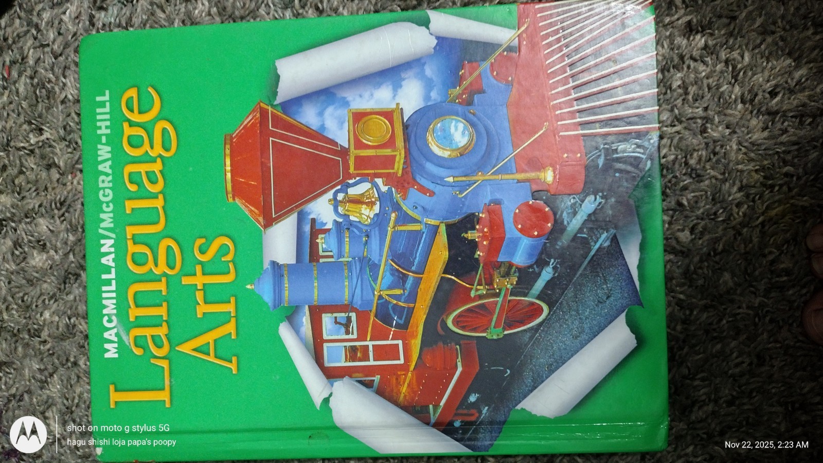 McMillan McGraw Hill Language Arts Grade 3 Textbook