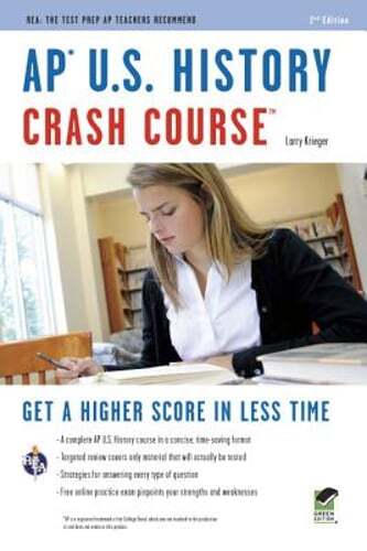 AP U.S. History Crash Course by Larry Krieger: Used