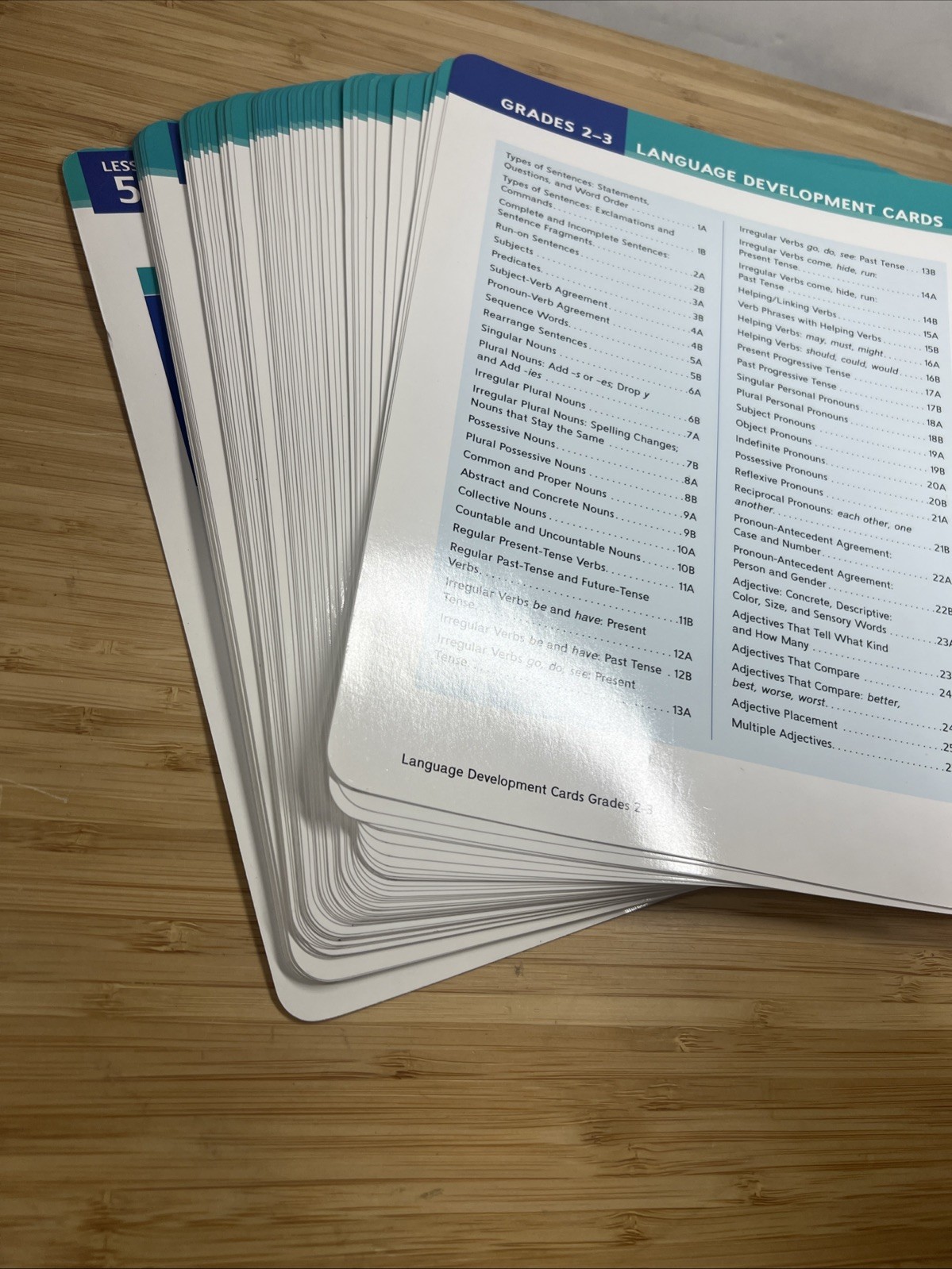 Wonders Language Development Cards – Grades 2-3 For English Learners Complete
