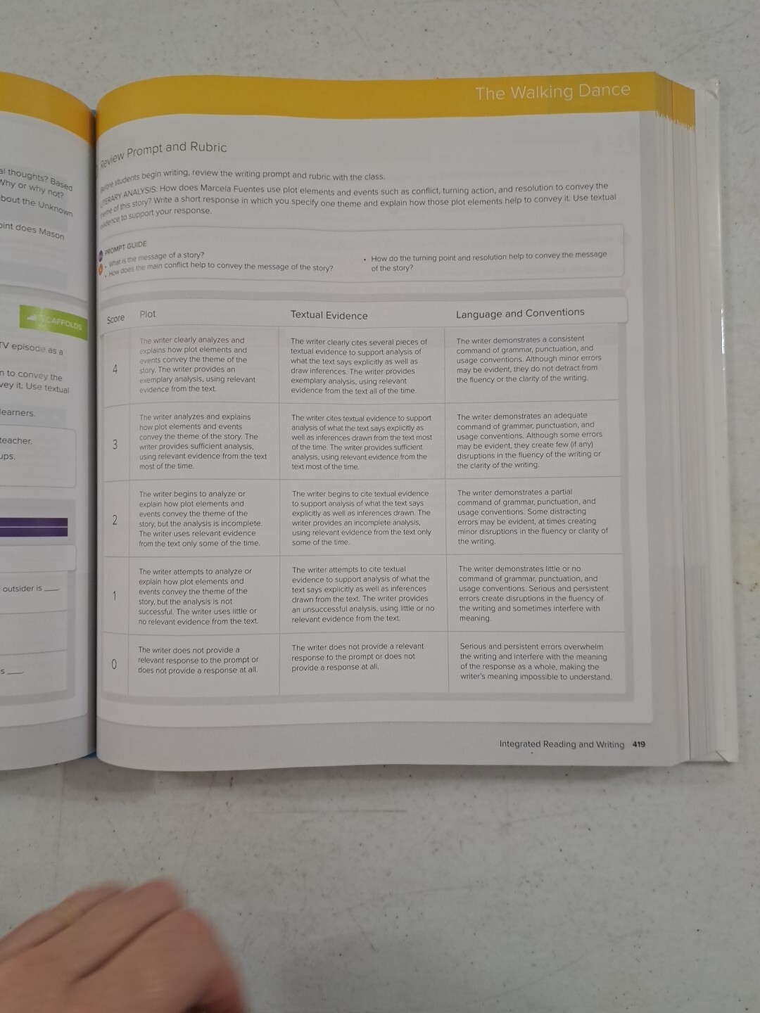StudySync: Teacher’s Edition, Grade 7 Volume 1, 2020
