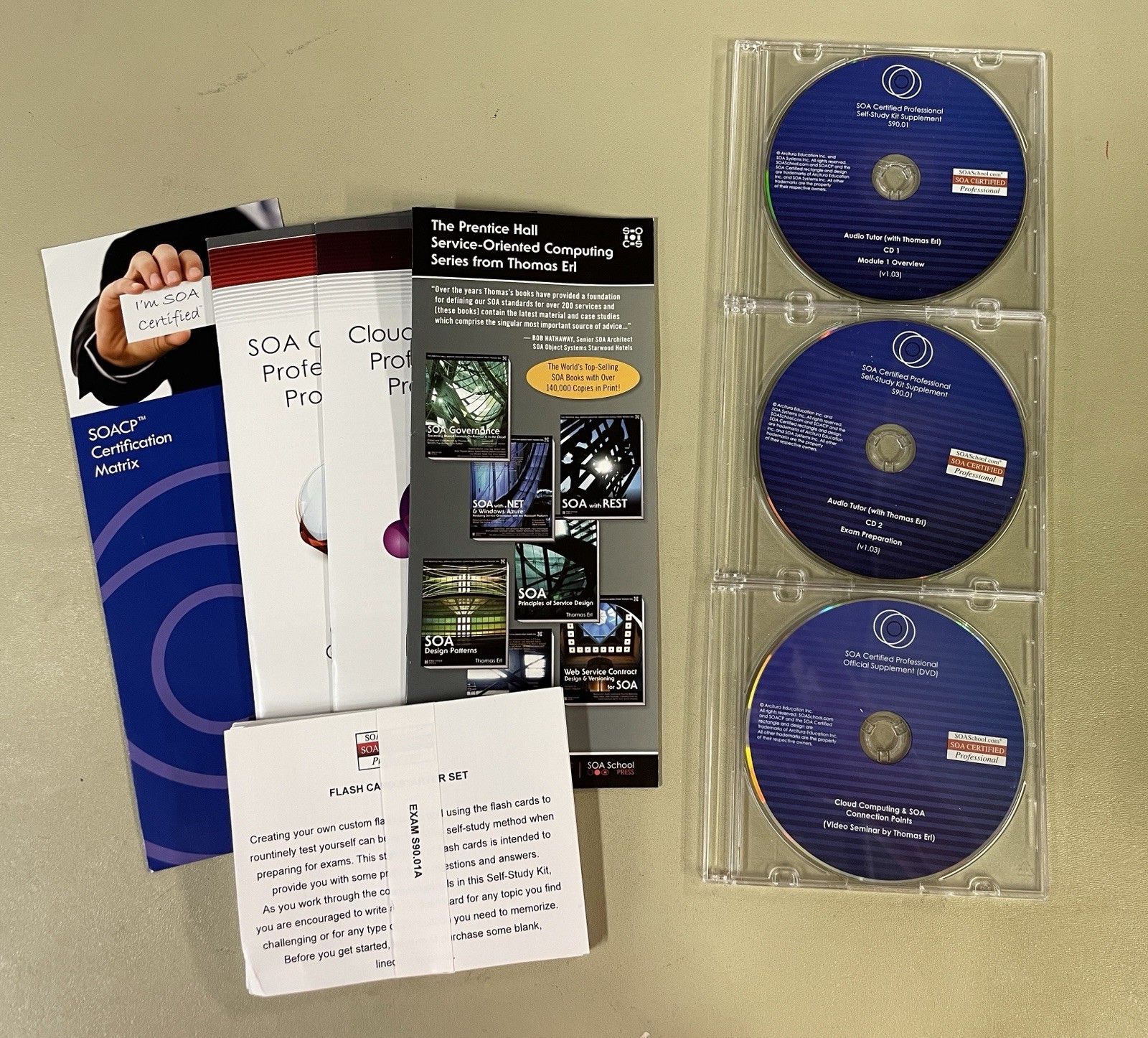 2 SOA CERTIFIED PROFESSIONAL SELF-STUDY KITS: EXAM S90.01, MODULE 3 (Good)