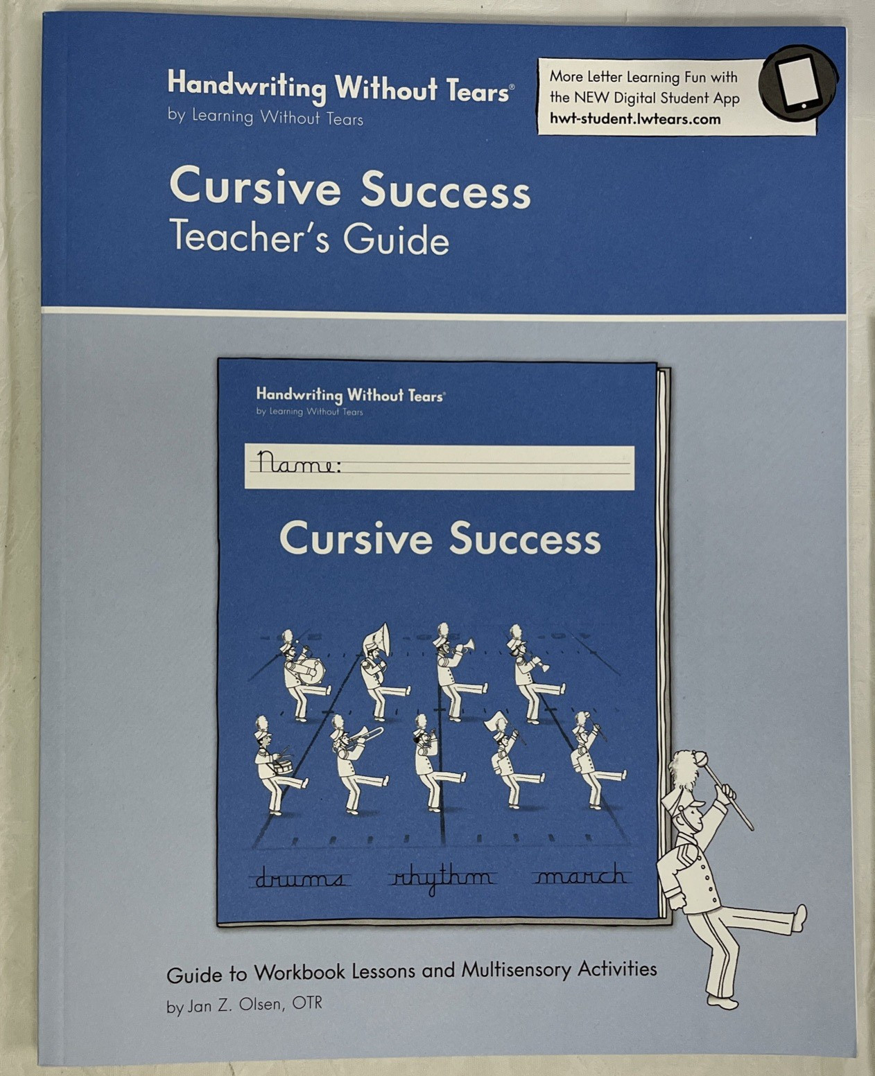 Handwriting Without Tears Cursive 4th Grade Teachers Kit 4TKIT-22