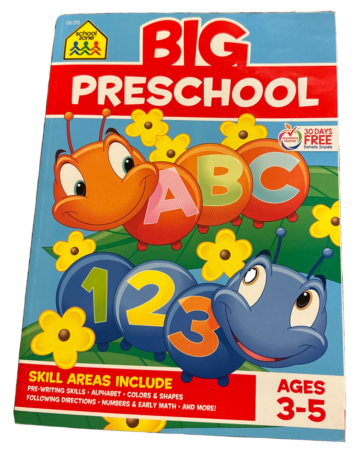 Big Preschool – Learning Teaching Home School Book Workbook (©2018)