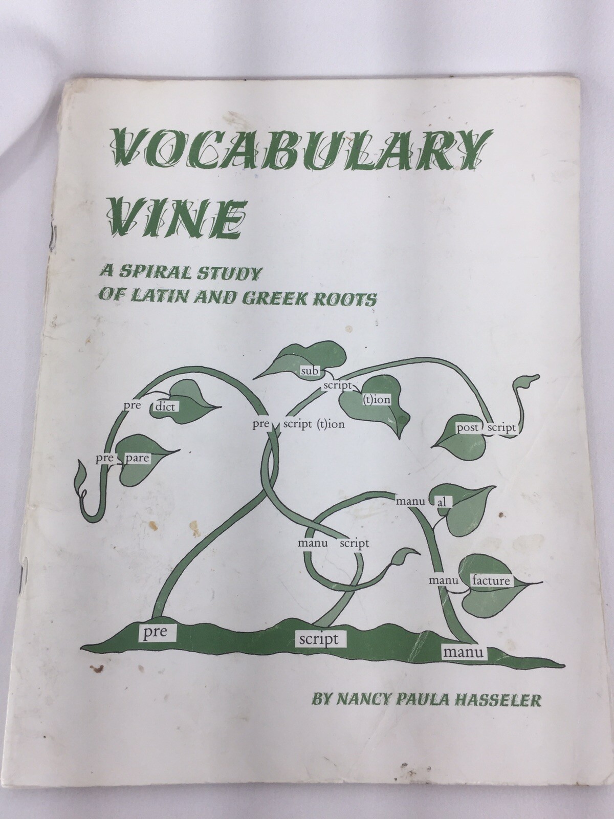 Vocabulary Vine: A Spiral Study of Latin and Greek Roots Paperback Book