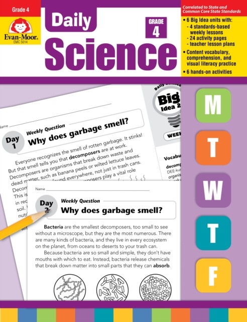 Daily Science, Grade 4 Teacher Edition by Evan-Moor Corporation PAPERBACK