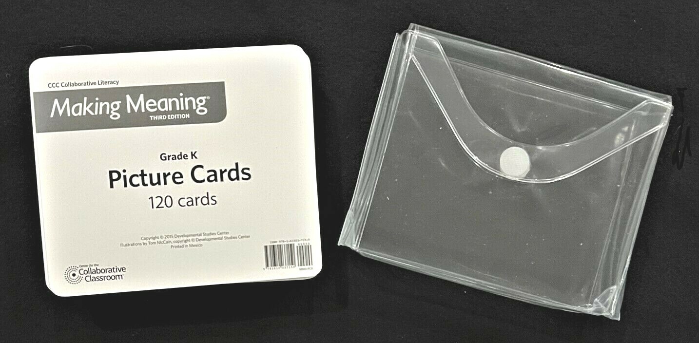 Kindergarten – Making Meaning Series – 120 PICTURE CARDS (3rd Edition) 2015