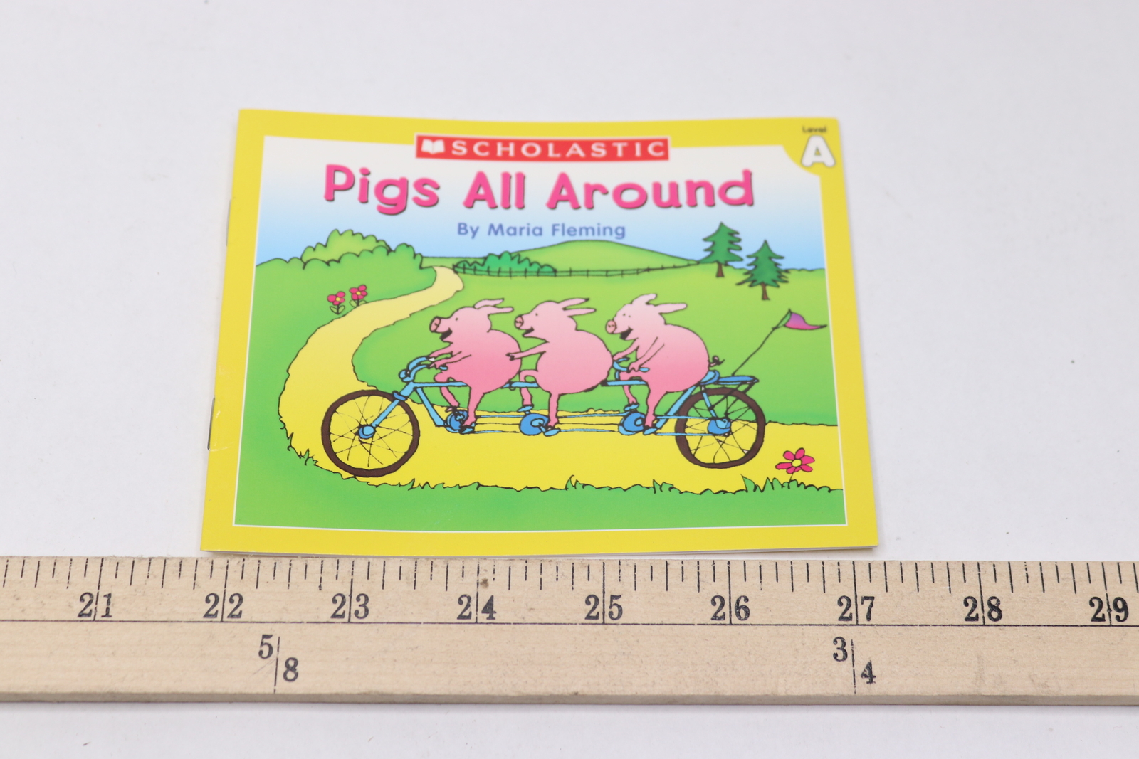 Level A Little Leveled Readers: Pigs All Aorund By Maria Fleming