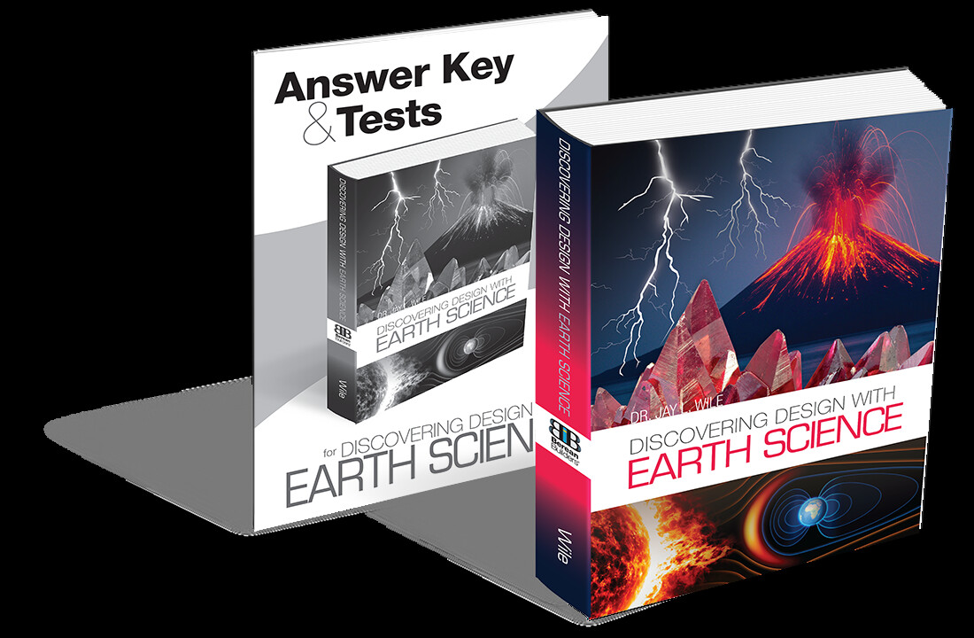 Discovering Design With Earth Science SET 8th Grade Jay Wile Text & Tests NEW!