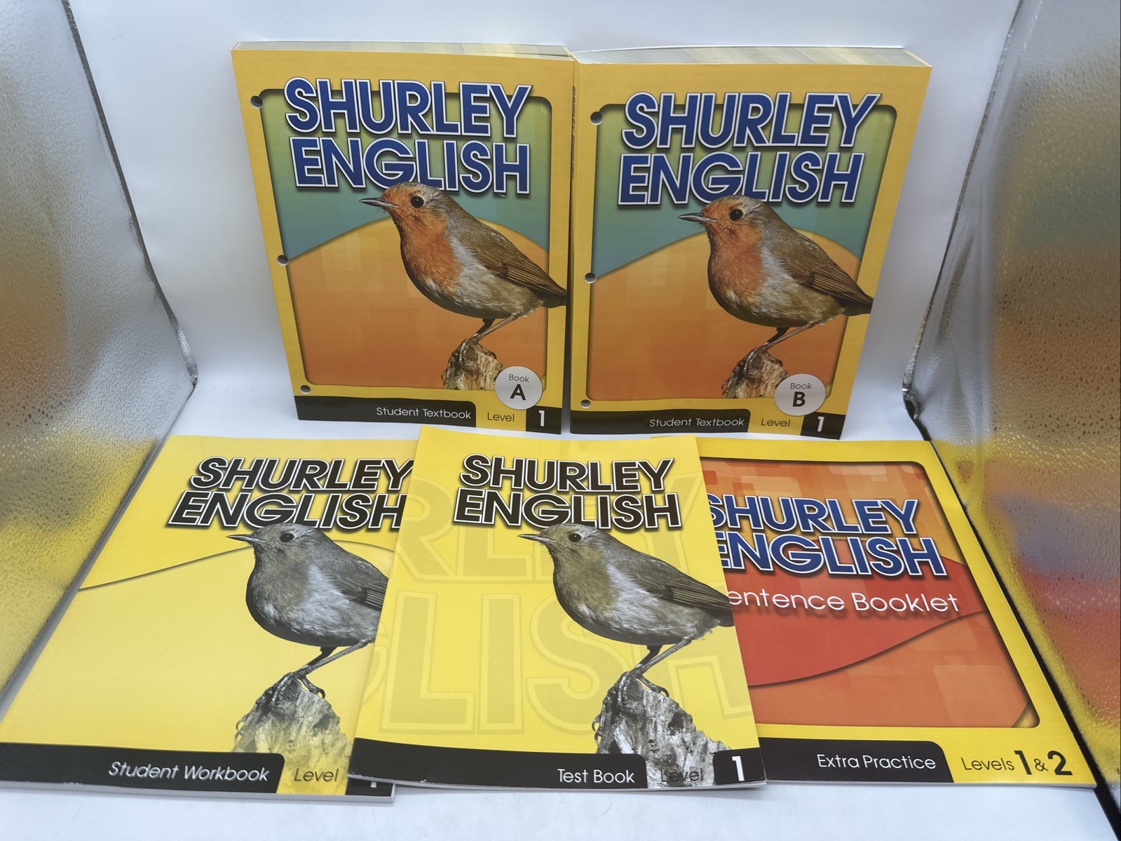 Shurley English Level 1 Set (2013 Edition) Student Textbook, Workbook & Test NEW