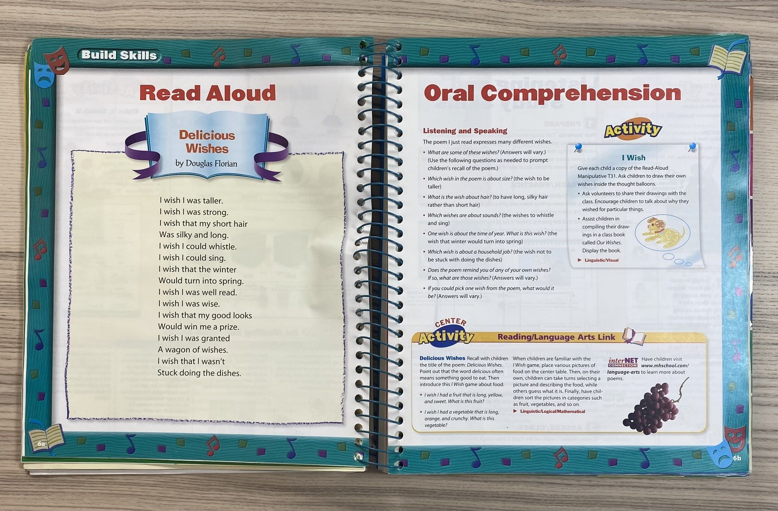 Kindergarten Language Arts Reading Writing Teacher Guide McGraw Hill Grade K