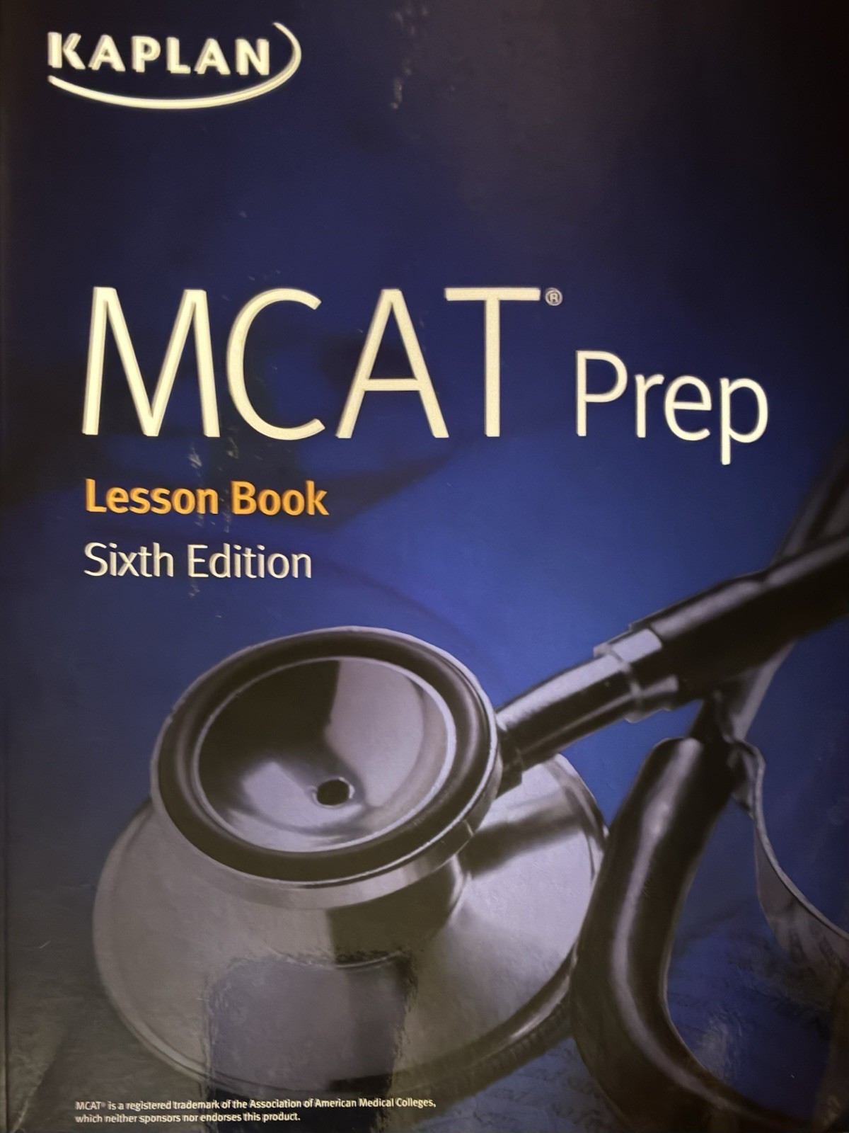 Kaplan MCAT Prep Lesson Book – 6th Edition