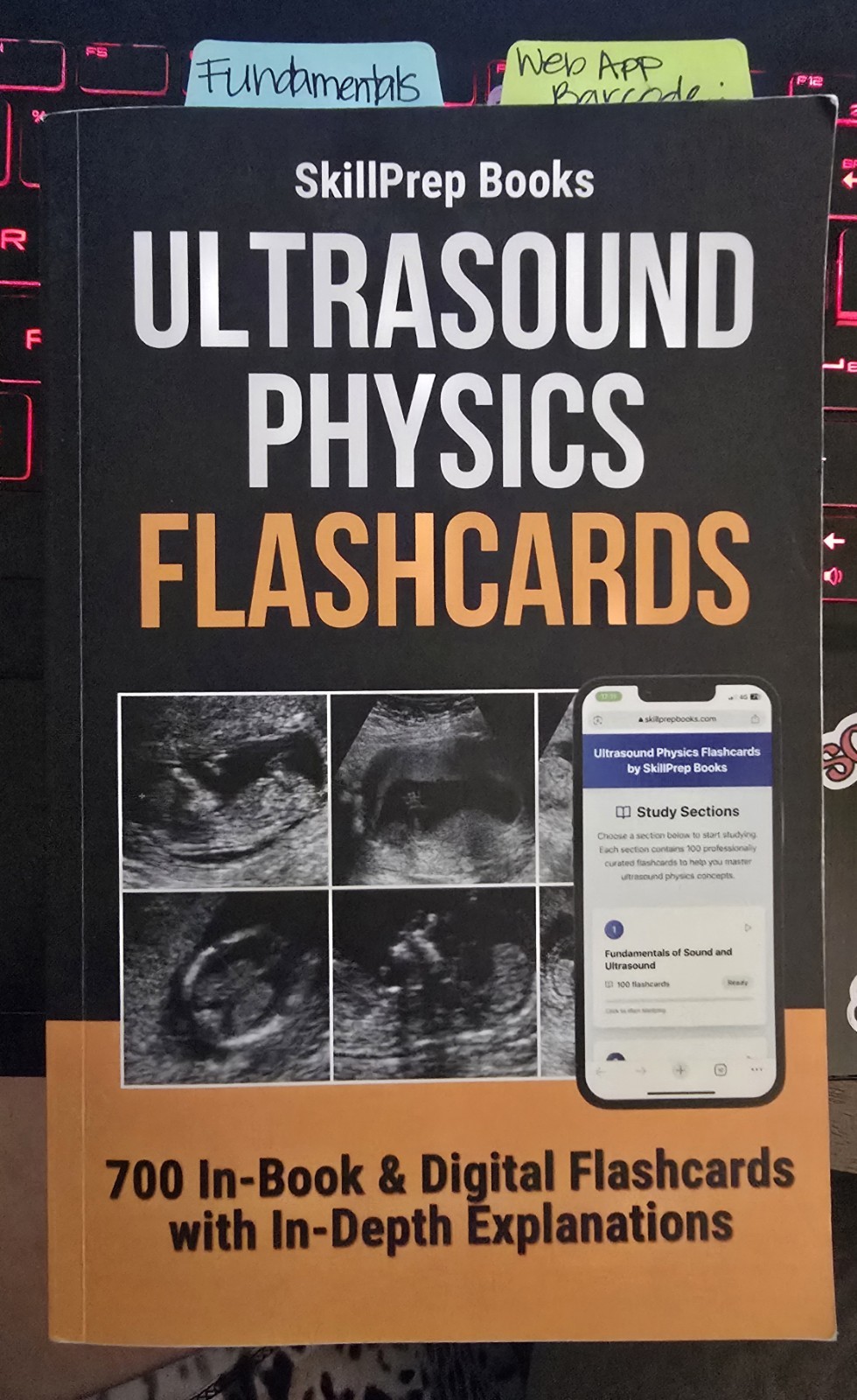 SkillPrep Books Ultrasound Physics Flashcards