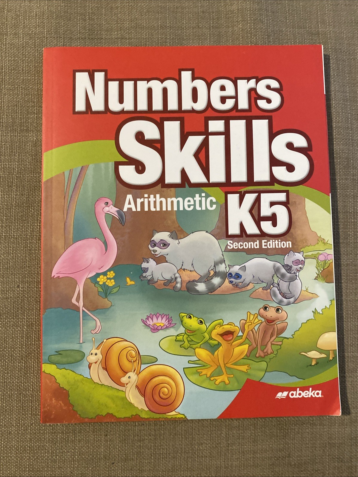 # Abeka K5 Numbers Skills Student Workbook Clean Pages