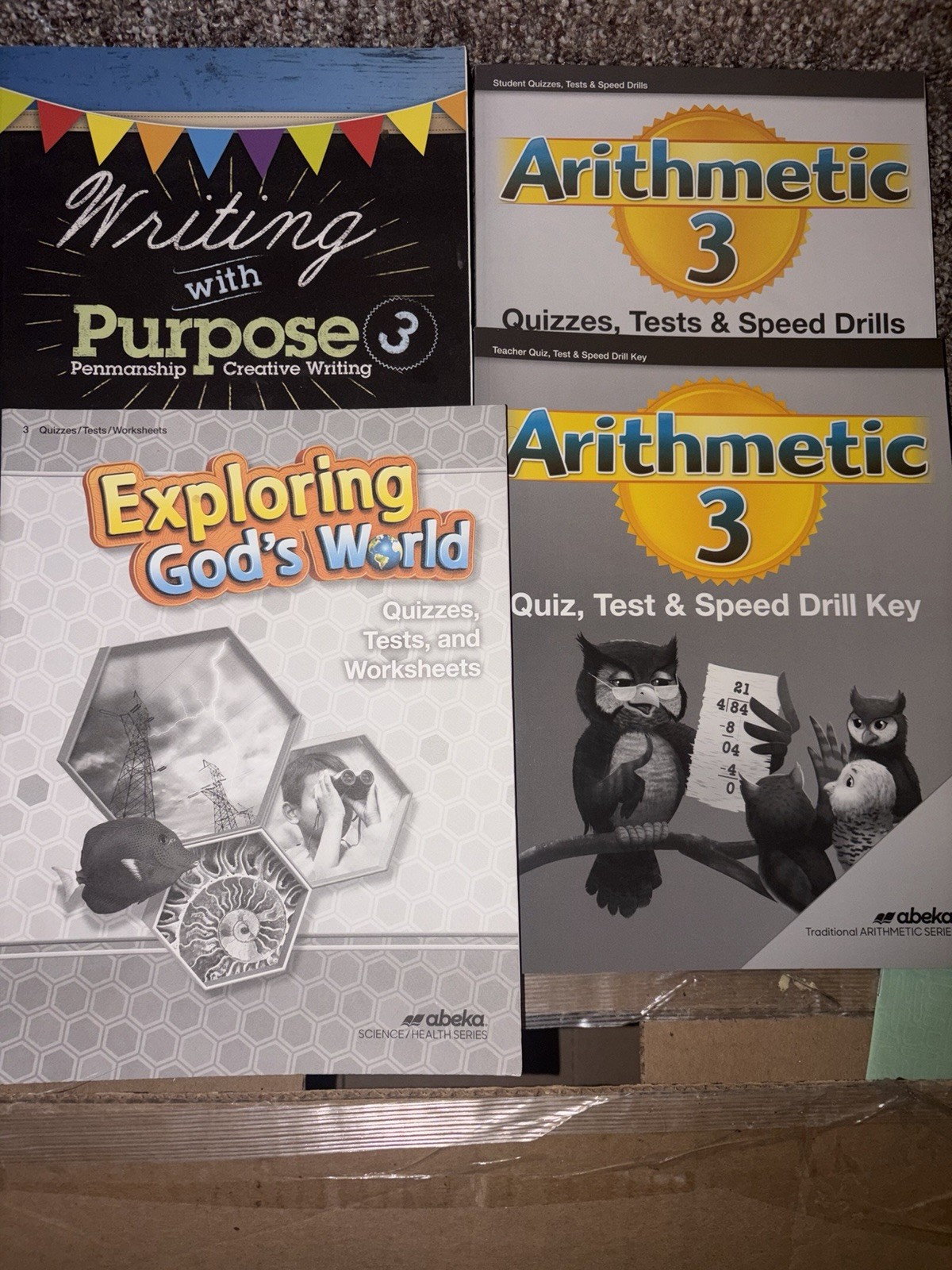 Abeka Grade 3 Curriculum: Test Kit (set of 12)