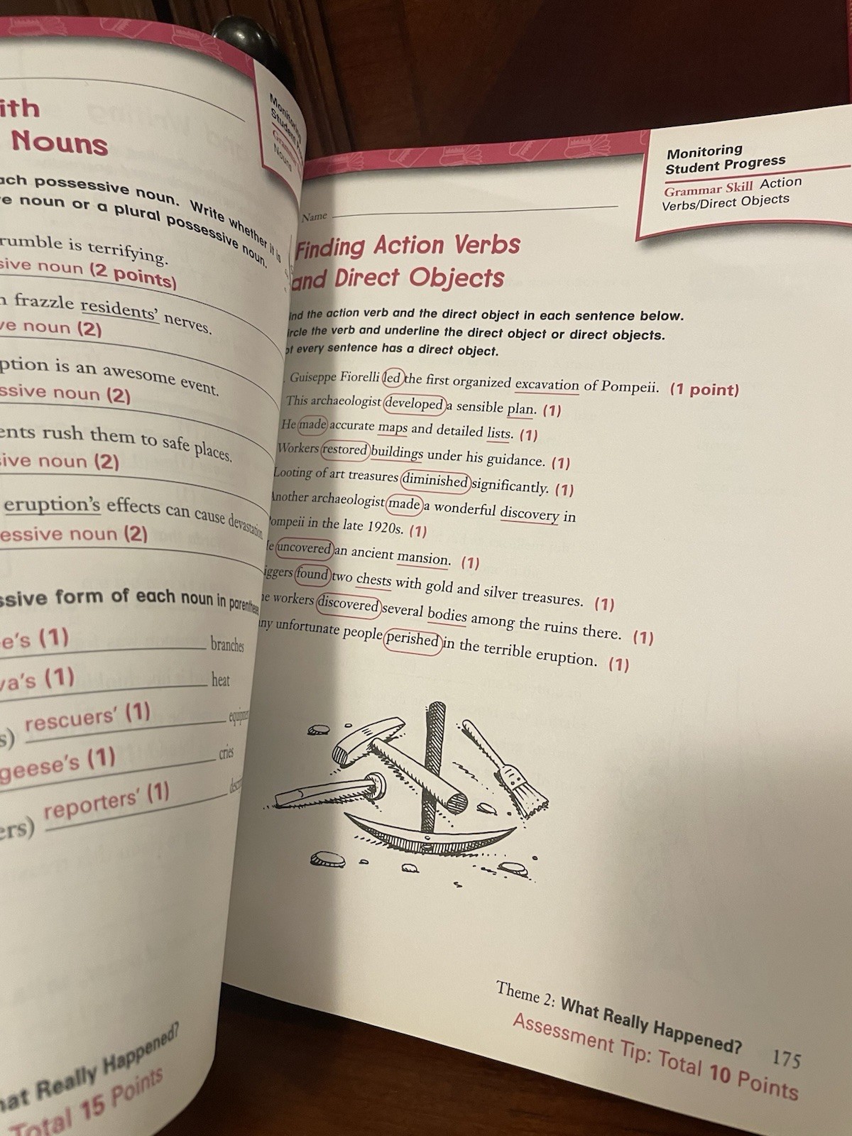 PRACTICE BOOK, TEACHER’S ANNOTATED EDITION, GRADE 6 By Houghton Mifflin 1 & 2