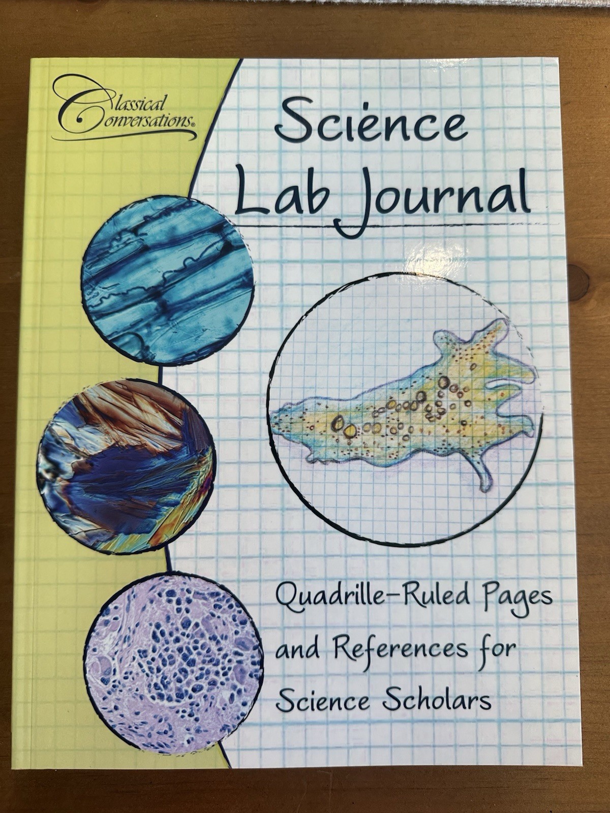 (3) Classical Conversation Lab Journals With Ruled Pages And References