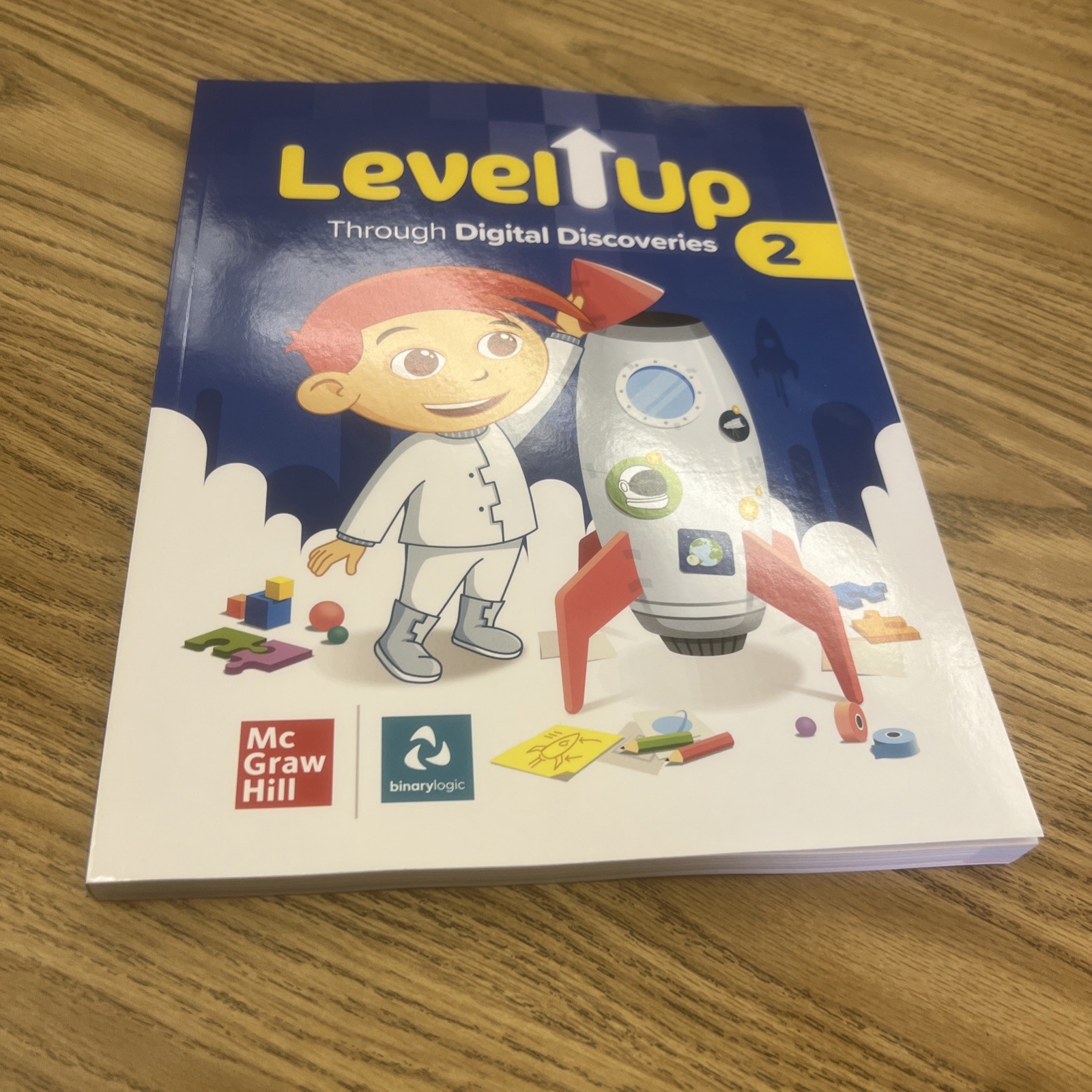 Level Up 2 McGraw Hill Through Digital Discoveries Student Workbook 2026 New