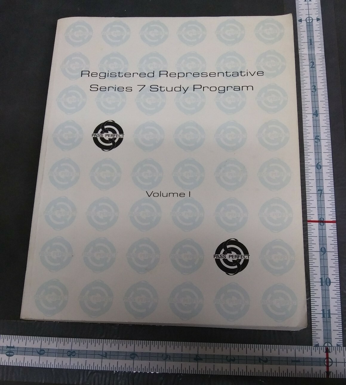 Registered Representative Series 7 Study Program Pass Perfect 1993 volume 1