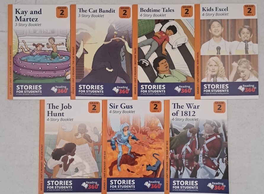 Grade 2 Reading Practice-Stories For Students-Units 1-7 TN Dept of Ed. 360
