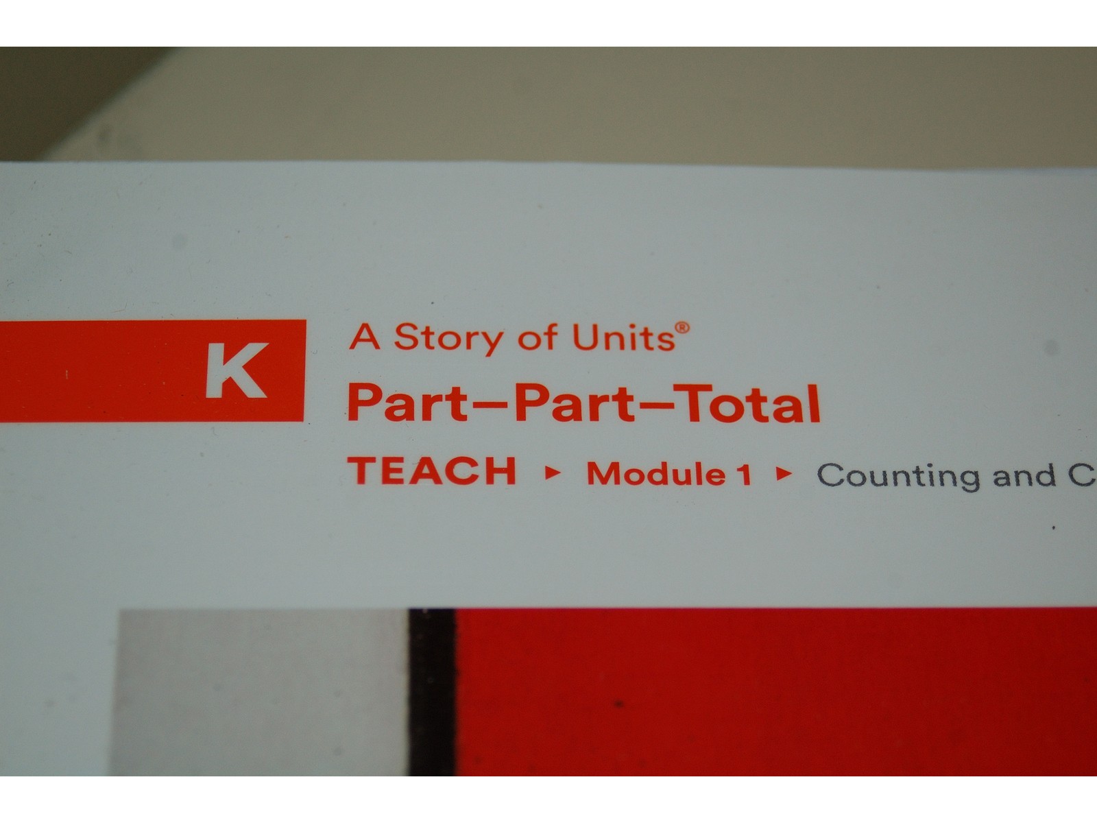 Eureka Math² Squared Kindergarten Module 1 Teacher Book – Weight: 39 oz.